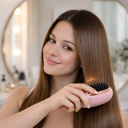 Silkesborsten pro - Slätt hår utan plattång på bara 2 minuter