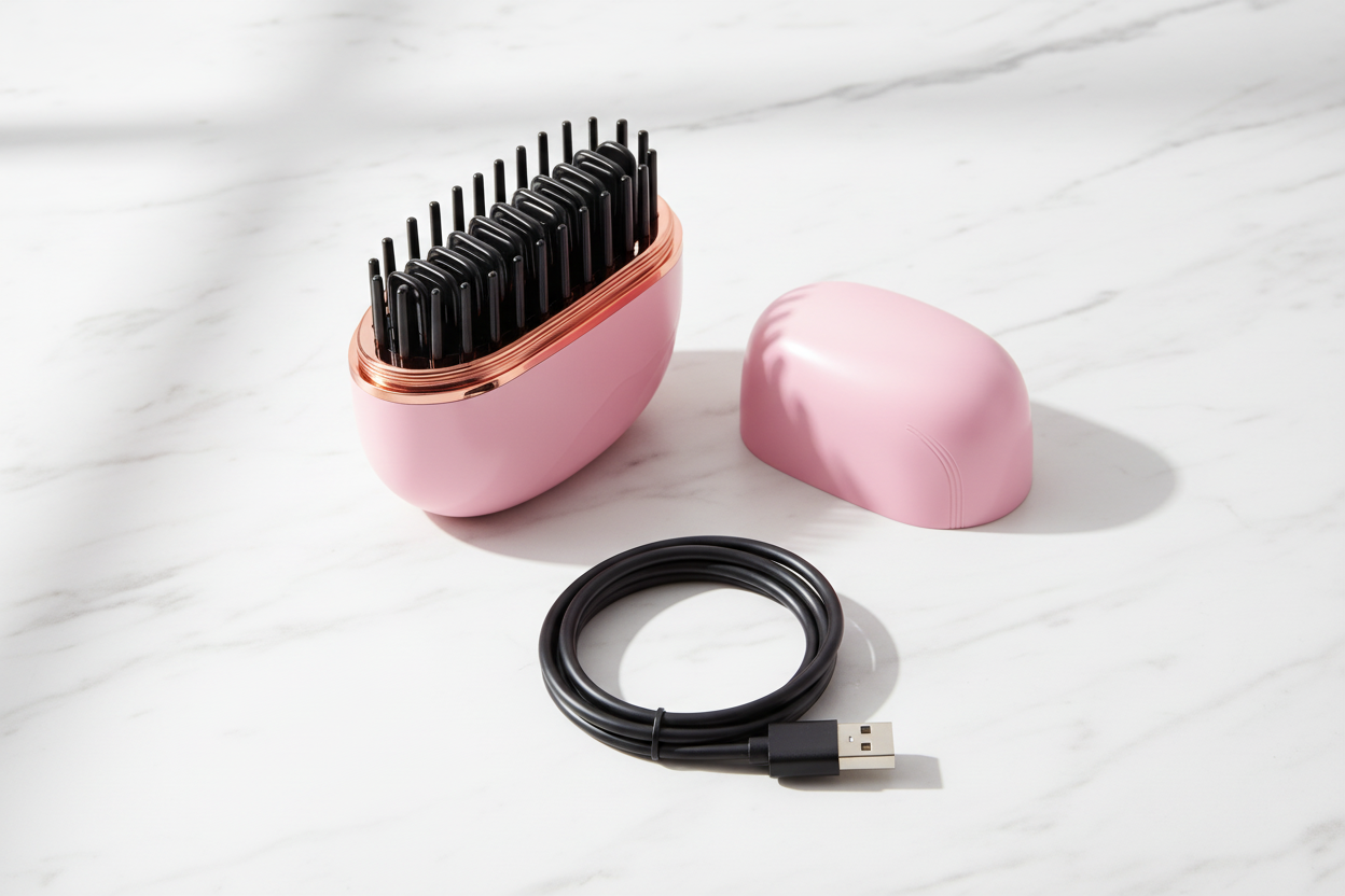 Silkesborsten Pro med tillbehör